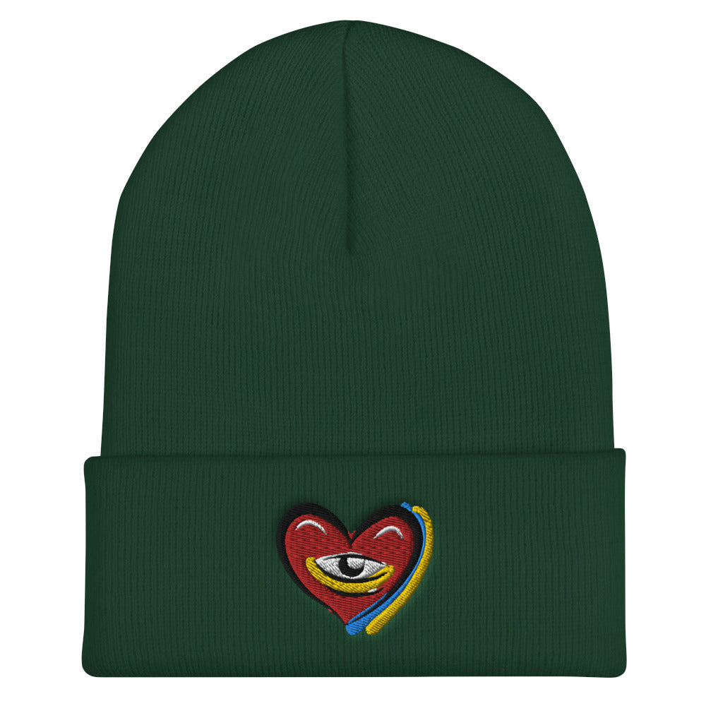 See Through Your Heart – Lebo Cuffed Beanie